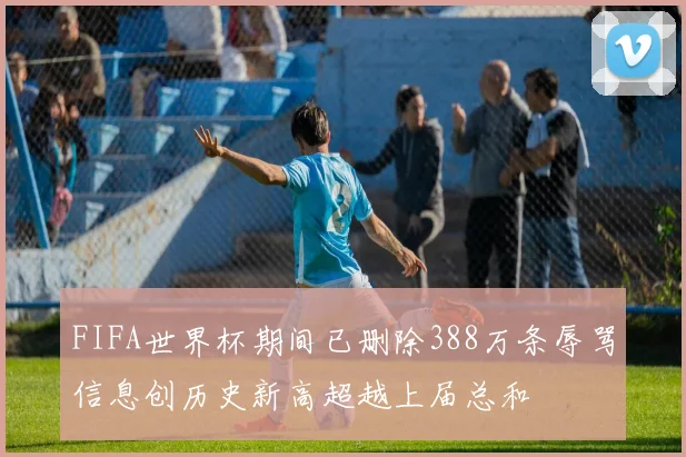 FIFA世界杯期间已删除388万条辱骂信息创历史新高超越上届总和